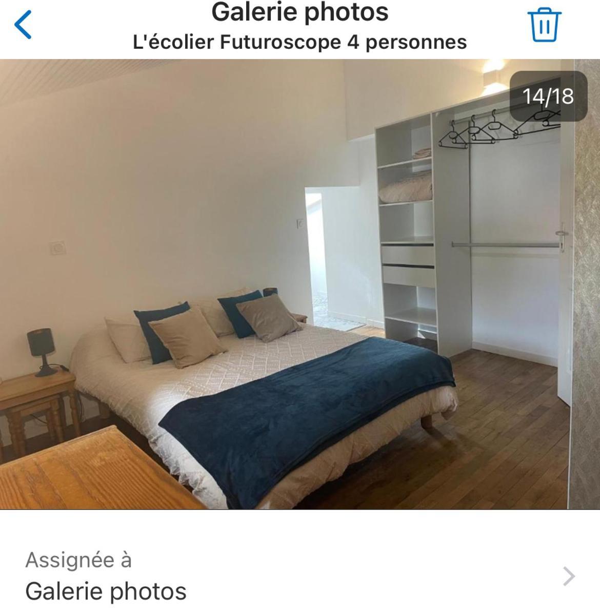 L'Ecolier Futuroscope 4 Personnes Apartment Beaumont  Exterior foto